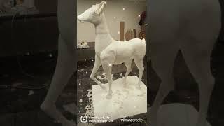 Foam sculpture #satisfying #art #viralvideo #shortvideo #shorts