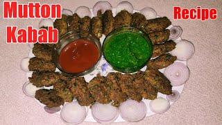 Mutton Kabab Recipe Hindi/Urdu || Shifa Khan