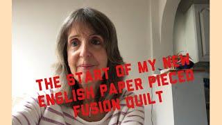 Oceans, fusion EPP quilt & other chit chat