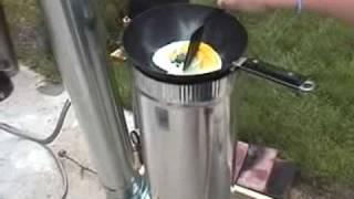 Lynx Steam Rocket Stove Cooking