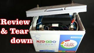 Review & Teardown: Redodo 12.8V LiFePO4 100Ah battery w/ Bluetooth