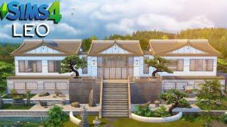 Japanese inspired Mansion - Sims 4 Speed Build (NO CC)