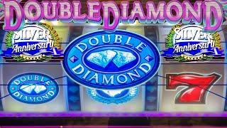 Multipliers Landed on Double Diamond Silver Anniversary Old School 3 Reel Slot