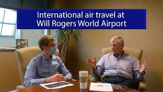 When will OKC's Will Rogers World Airport offer international flights?