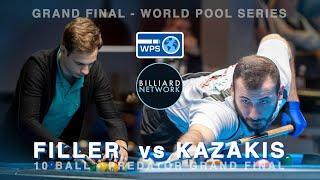 FOCUS vs SKILL! - Joshua FILLER vs Alex KAZAKIS | PREDATOR GRAND FINAL - WORLD POOL SERIES | 10 Ball