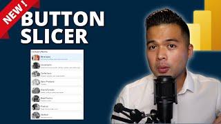 CREATE MODERN-LOOKING SLICERS using the new Button Slicer feature // Beginners Guide to Power BI