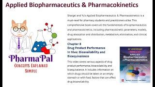 Chapter 8 Drug Product Performance In Vivo Bioavailability and Bioequivalence