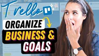 How I Use Trello To Organize My Goals And Business [Trello Tutorial] // Kimberly Ann Jimenez