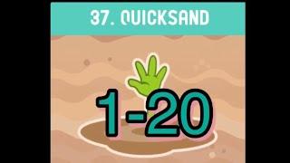 Dig This (Dig It) Chapter 37 Quicksand 37-1 to 37-20 Walkthrough Solution