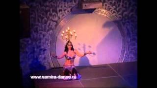 Samira (russian bellydancer). Танец с канделябром - www.samira-dance.ru