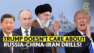 “We’re Stronger” Trump Downplays Russia-China-Iran Drills, Says Dems Want To “Destroy” US | CLRCUT