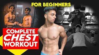 Beginners Chest Workout with Complete Guidance  | Beginners Workout Series DAY 1