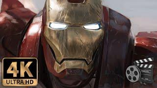 Las mejores escenas de Iron Man 1 (Part 1) 4K 60 FPS Best scenes