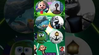 Cocomelon, Siren Head, Lighting McQueen, Cartoon Cat, Gummy Bear, House Head Tiles Hop 981