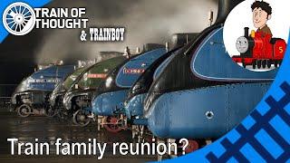 That time Britain had a train family reunion - Mallard 75th Anniversary