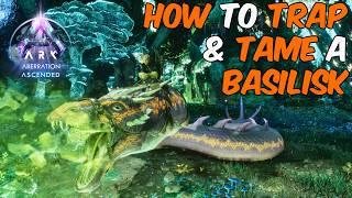 How To Tame a Basilisk in ARK Survival Ascended