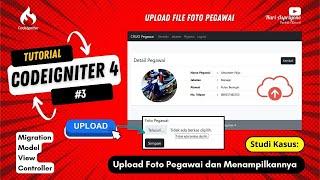 Tutorial Membuat Fitur Upload Foto Pegawai dengan Codeigniter 4