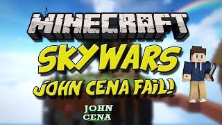 MLG JOHN CENA FAIL - Minecraft SkyWars | Faxy