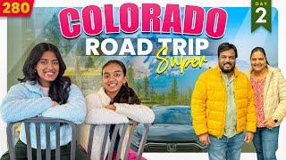 Day 2 COLORADO Road Trip Super | Reached Colorado Springs | VAAS Family