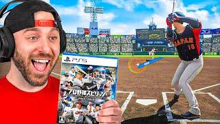 Is This NEW Japanese Baseball Game ACTUALLY Better Than MLB The Show? (Professional Baseball Spirts)