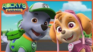 Skye's Helicopter Woes - Rocky's Garage - PAW Patrol Cartoons for Kids