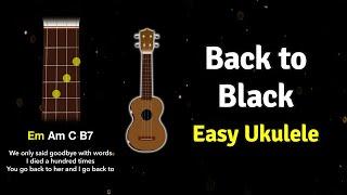 How to play Back to Black by Amy Winehouse on Ukulele | Ukified