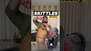Homemade Skittles Slushy