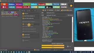 Oppo F5 Youth cph1725 password and frp bypass with unlocktool