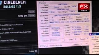 FX-8350 and Cinebench R11.5 at 5200 MHz