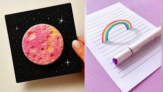 10 Cool Art ideas || easy painting for beginners