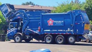 Autocar ACX Heil Freedom Curotto Can Garbage Truck!