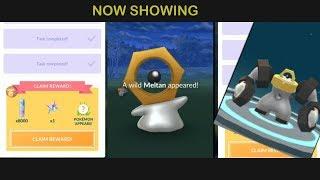 Easy Walkthrough Meltan and Melmetal in Let's Go Research  Pokemon Go.