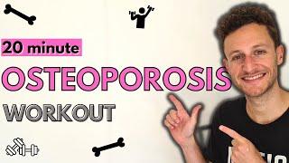 20-Minute Advanced Osteoporosis Full Body Workout | Bone-Strengthening Resistance Exercises