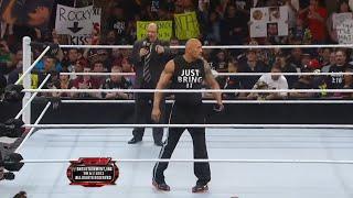 Paul Heyman Returns With The Rock  #wwe #smackdown