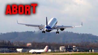 Airplane Aborts Landing at Heathrow Airport | Stunning Go-Around Footage!