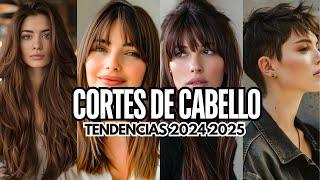 TENDENCIAS DE CABELLO 2025 ESTOS CORTES DE CABELLOS SE USARÁ EN 2024 2025