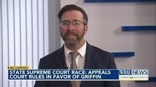 NC Supreme Court race: Appeals court rules in favor of Jefferson Griffin