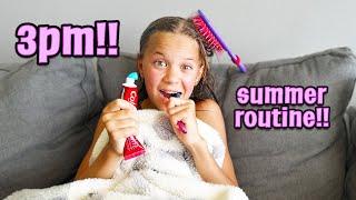 Our  Realistic SUMMER mornning routine!