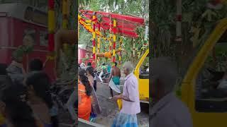 Hindu temple parade.