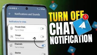 How to Turn Off All Chat Notifications In Telegram On Android | Disable Chat Alerts on Telegram App