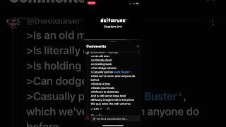 That one part of hammer of justice loop#deltarune#Gerson#why are you reading these#stop reading this