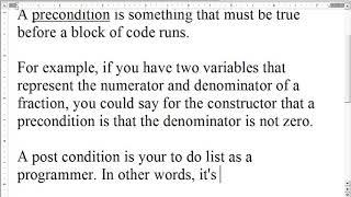 037 Notes 5.3 Preconditions