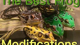 The best Top Water Frog Modifications