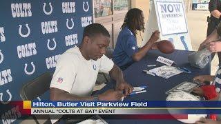 T.Y. Hilton, Darius Butler headline Colts at Bat event at Parkview Field in Fort Wayne 5/18/17