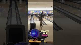 The GB 5 Pearl doing work! #bowling #bowler #brunswick #bowlervibes #brunswickbowling