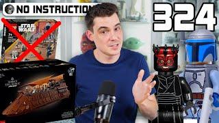 The END of LEGO Paper Instructions!? No LEGO Star Wars Battle Packs in 2025? | ASK MandR 324