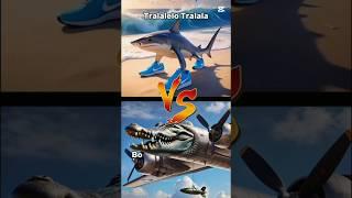 Bombardio cocodrilo VS  tralalero tralala