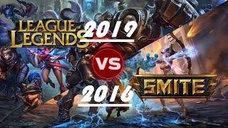 Battle of MOBAS - LoL 2019 Cinematic Vs Smite 2016 Cinematic | "Awaken" Vs "To Hell & Back"