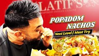 Ever Tried Popadom Nacho’s? Crispy popadoms, spicy keema, melted cheese, salsa & dips! UMAMI-BOMB!