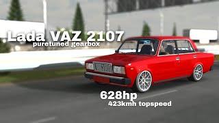 628hp Lada Vaz 2107 Race Tune - Car Parking Multiplayer